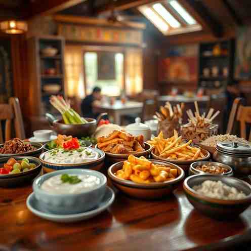 A Hearty Mongolian Morning Breakfast Recipe